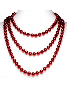 COLLIER SAUTOIR COLORI RUBIS