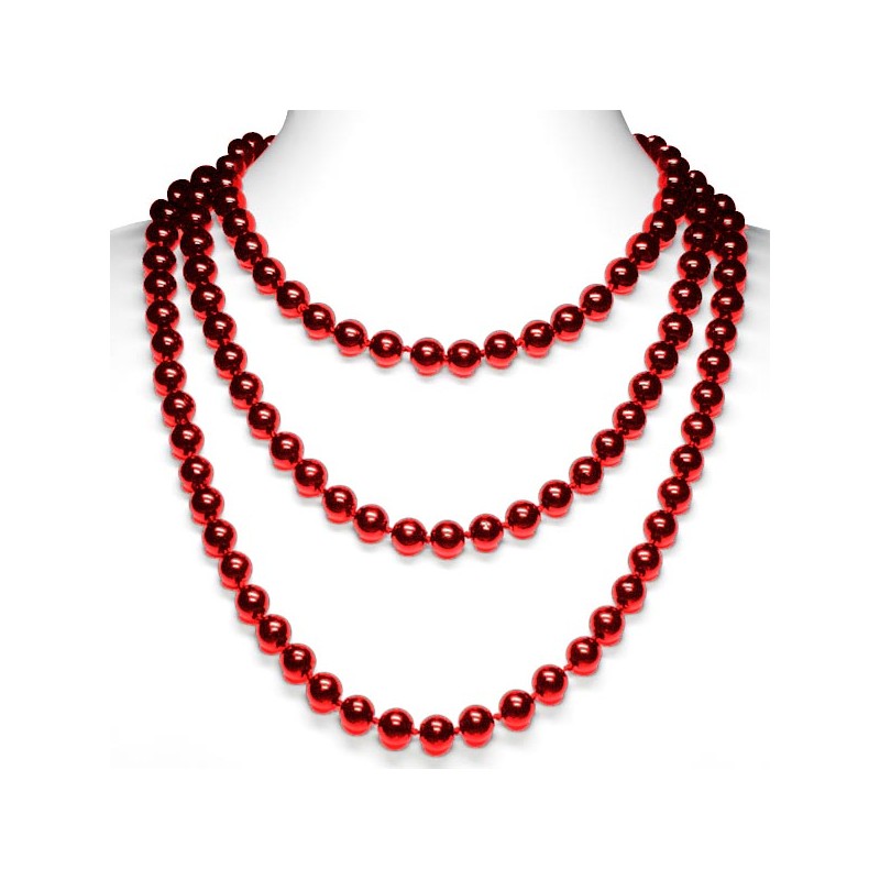 COLLIER SAUTOIR COLORI RUBIS