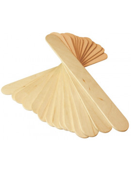 Spatules jetables bois 15 cm