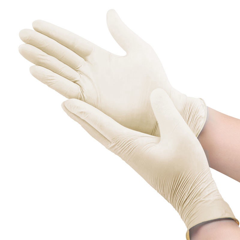 GANTS EN LATEX POUDRES XS /S / M / L 100 PCS