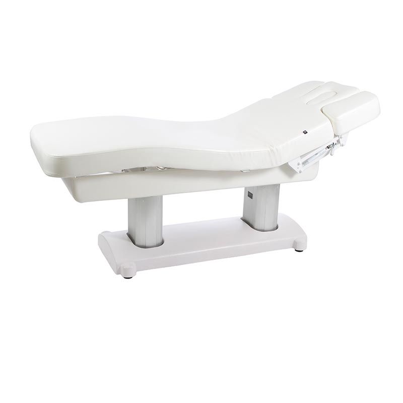 TABLE DE MASSAGE ELECTRIQUE TENSOR PIED BLANC