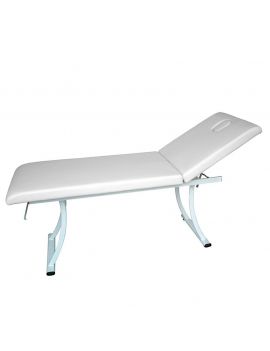 TABLE D'EPILATION DORS BLANC