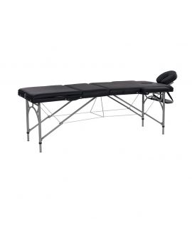 TABLE D'EPILATION PORTABLE ALU VASTIS NOIR