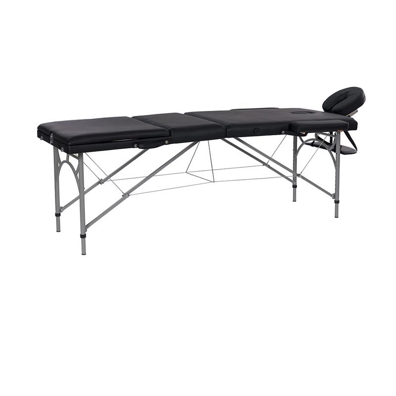 TABLE D'EPILATION PORTABLE ALU VASTIS NOIR