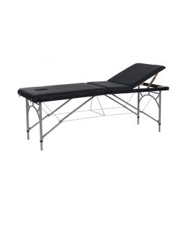 TABLE D'EPILATION PORTABLE ALU VASTIS NOIR