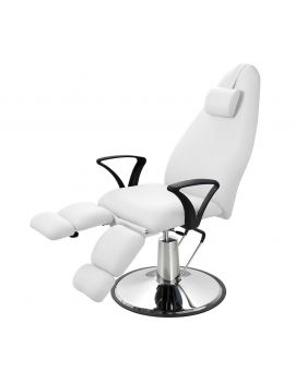 FAUTEUIL SOIN DES PIEDS HYDROLIQUE SOL BLANC