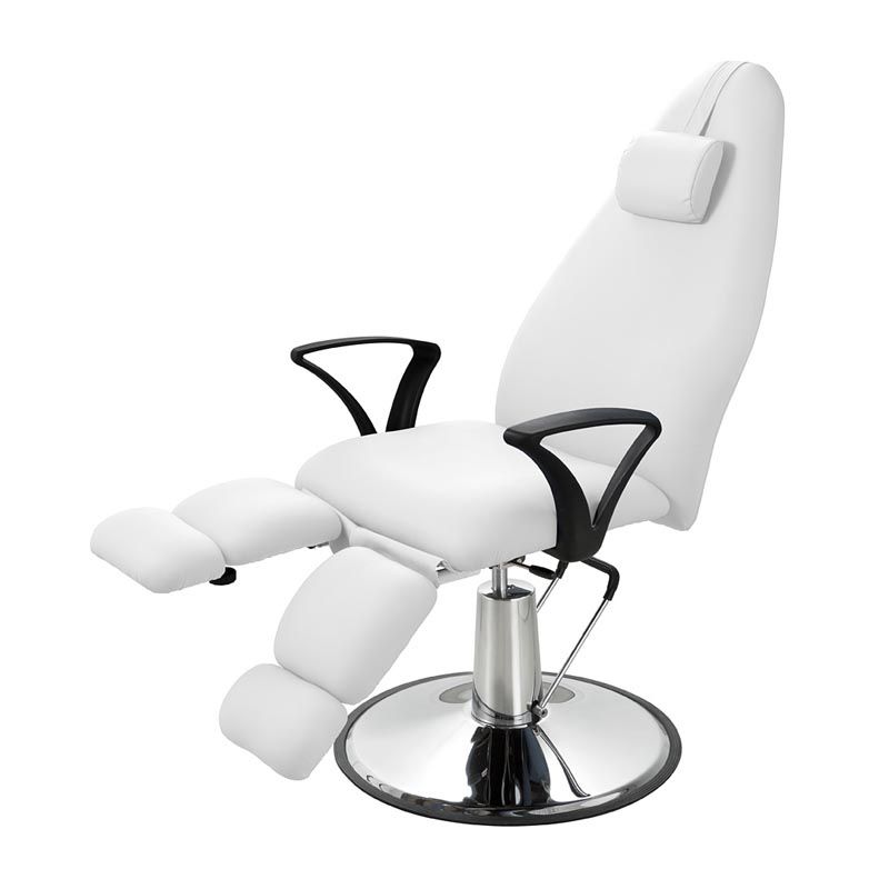 FAUTEUIL SOIN DES PIEDS HYDROLIQUE SOL BLANC