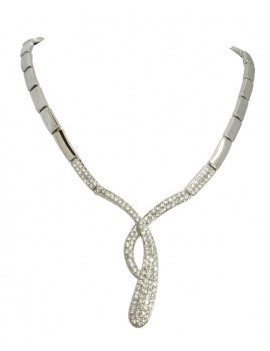 Collier fashion cristal 1