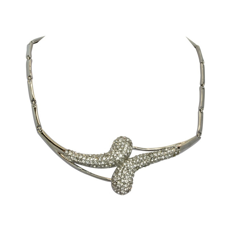 Collier fashion cristal 3