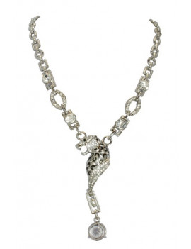 Collier cristal panthère