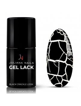 GEL LACK BLACK CRACKLE LOOK