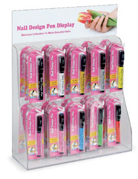 PRESENTOIR DE 30 STYLOS NAIL DESIGN