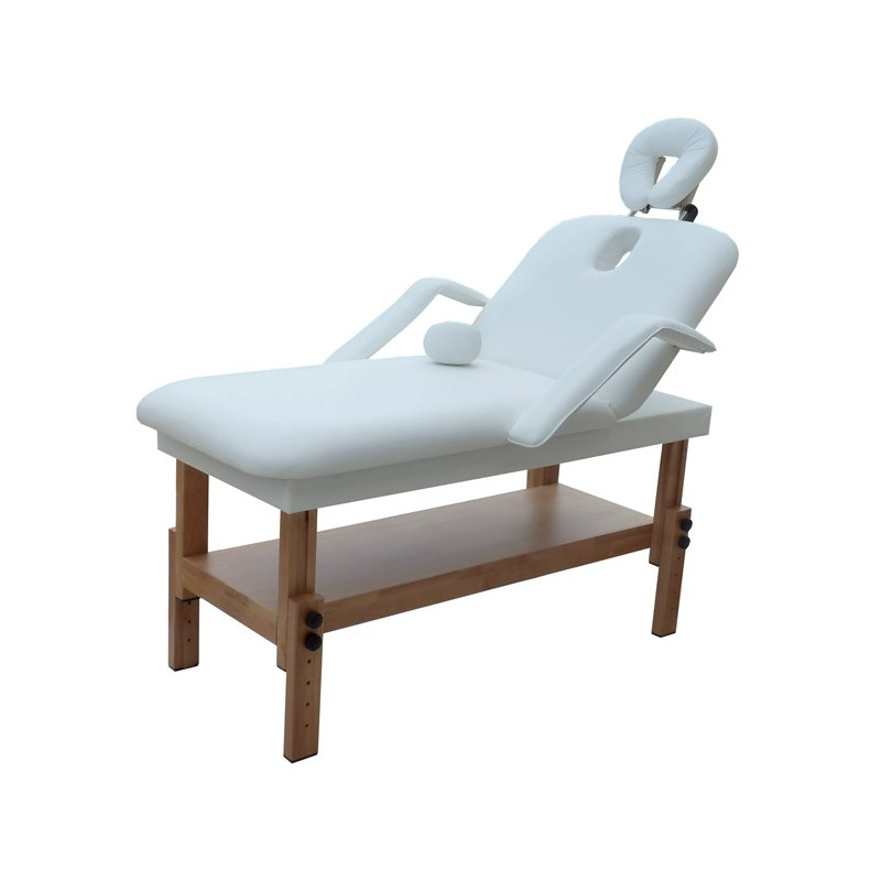 TABLE DE MASSAGE EN BOIS CLAIR