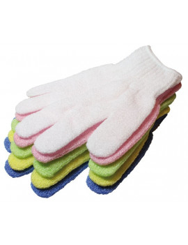 Gants exfoliants corps