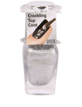 Vernis Crackling Top Coat Argent