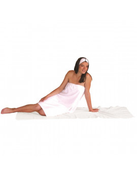 DRAP DE DOUCHE 70/140 CM Blanc