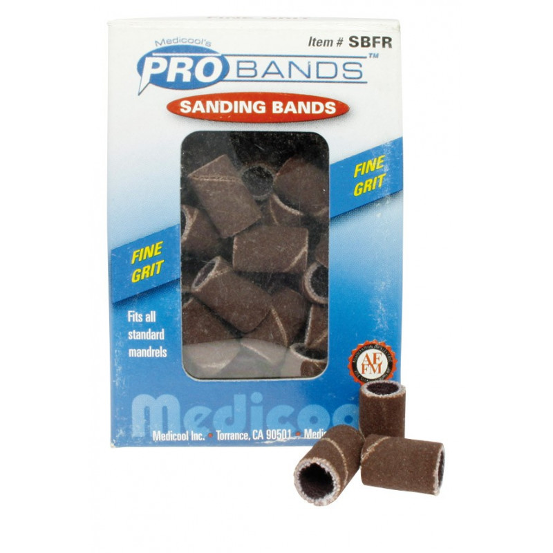 Bandes de ponçage grain fin 100 pièces