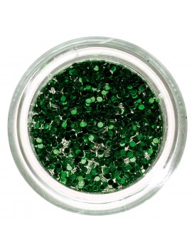 PAILLETTES DIAMANTS VERT 1g