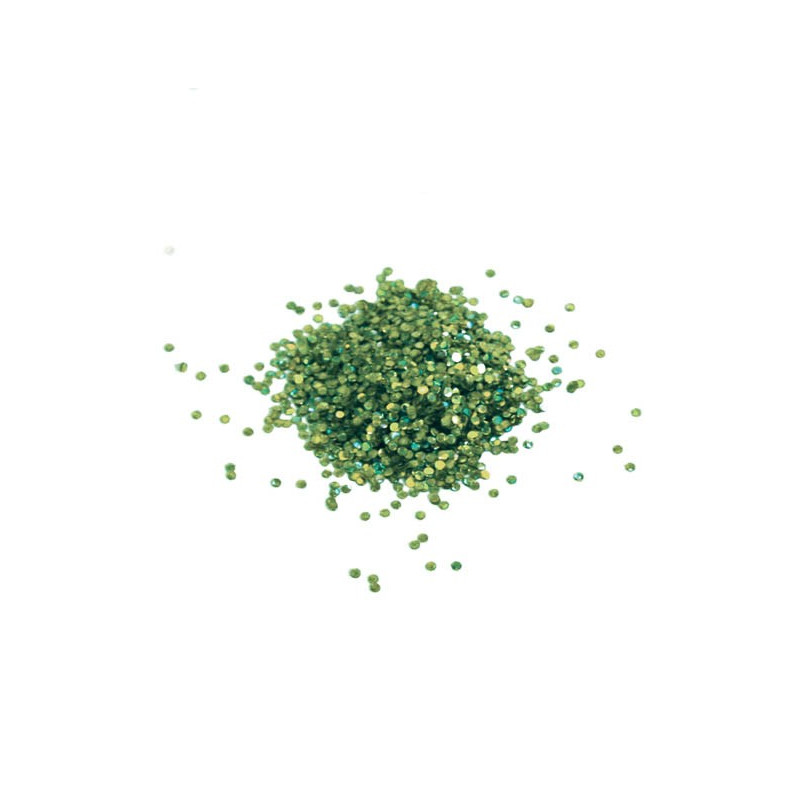 PAILLETTES DIAMANTS VERT 1g