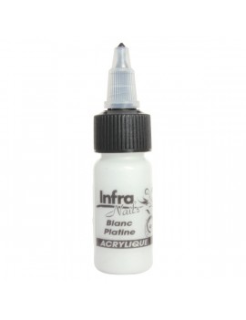 Nailart Paint Platinium White15 ml