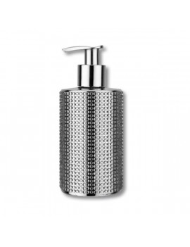 DISTRIBUTEUR DE SAVON LUXURY SILVER AVEC SAVON 250 ML