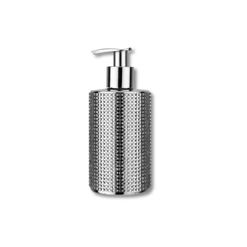 DISTRIBUTEUR DE SAVON LUXURY SILVER AVEC SAVON 250 ML