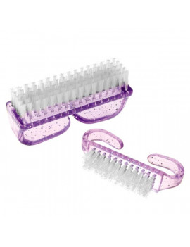 LOT DE 2 BROSSES A ONGLES