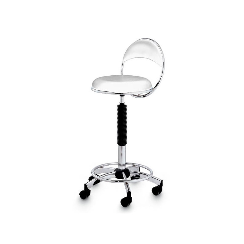 TABOURET ELEGANCE BLANC