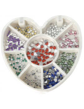 CAROUSSELLE STRASS COEUR PETIT MODELE