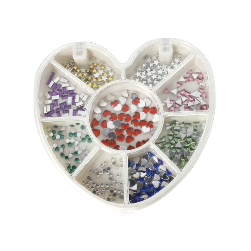 CAROUSSELLE STRASS COEUR PETIT MODELE