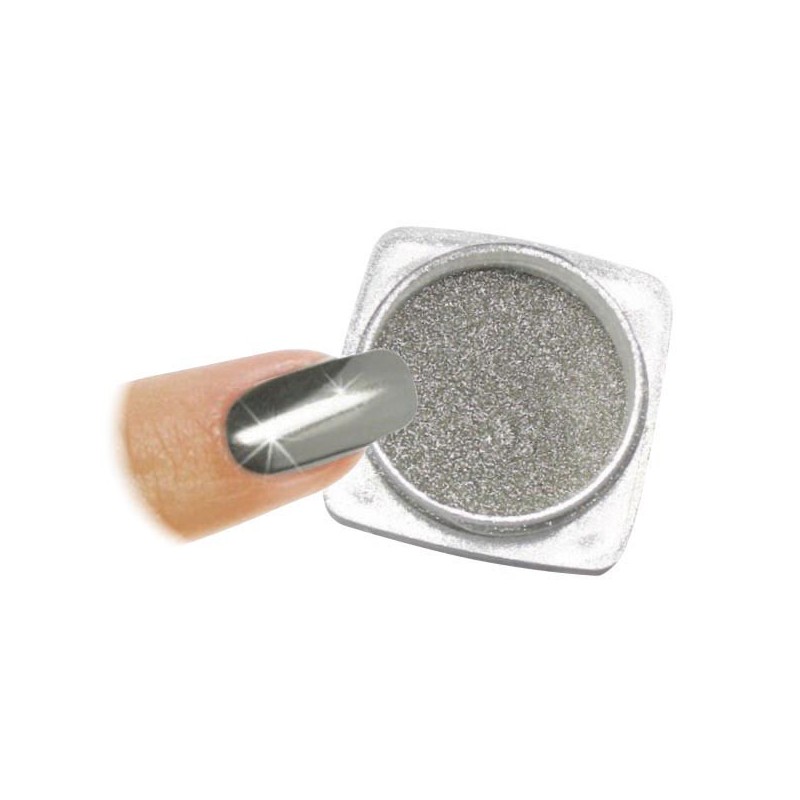 NAIL POWDER CHROME 2G