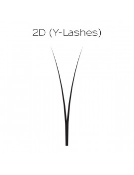 Y-SILK LASHES C-CURL NOIRS épaisseur 0.15 mm