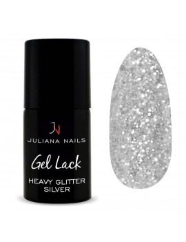 GEL LACK HEAVY GLITTER SILVER