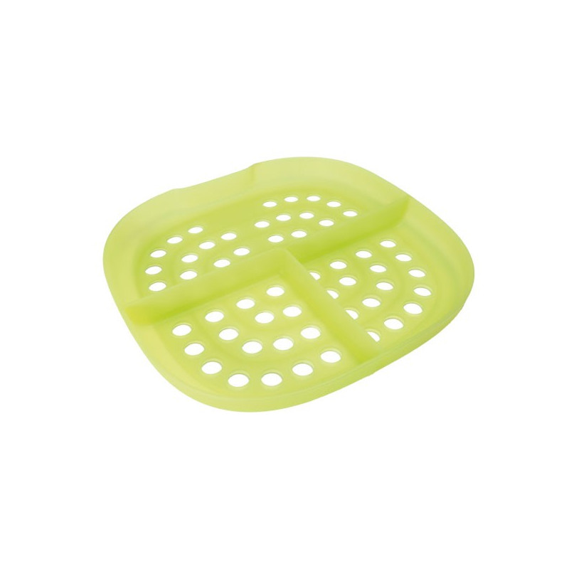 Plateau Light green en silicone pour chauffe pierre Caldera