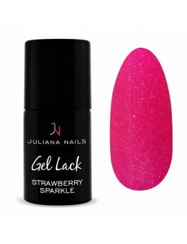 GEL LACK STRAWBERRY SPARKLE