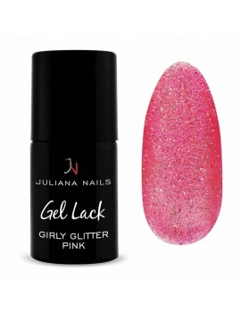 GEL LACK GIRLY GLITTER PINK