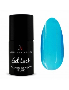 GEL LACK GLASS EFFECT BLUE