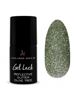 GEL LACK REFFLECTIVE GLITTER OLIVE TREE